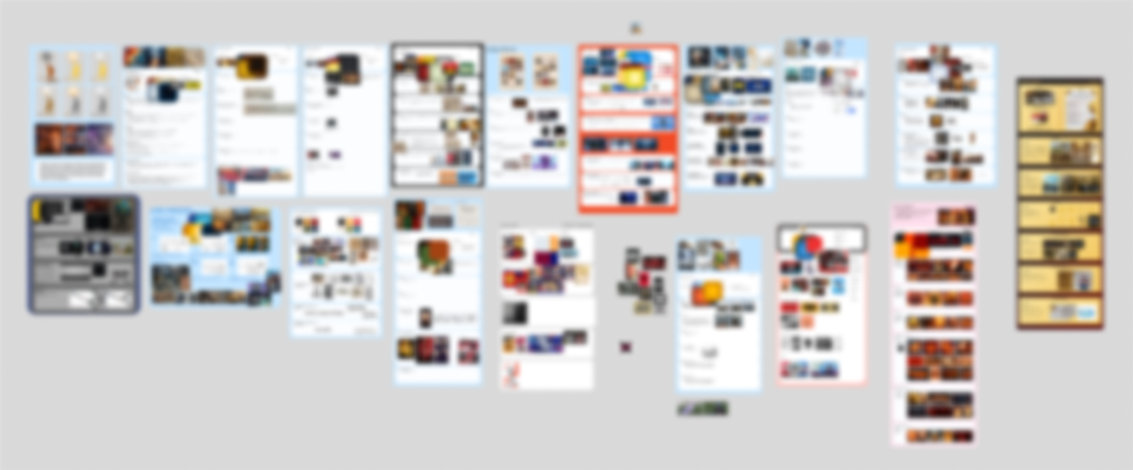 Original CBS Sports / World’s Strongest Man research moodboard