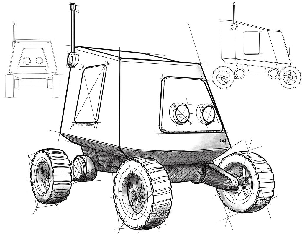 Convoy Robot Sketch